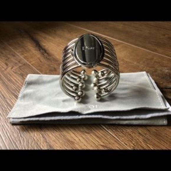 CHRISTIAN DIOR-Large Hinge BRACELET - Picture 2 of 17